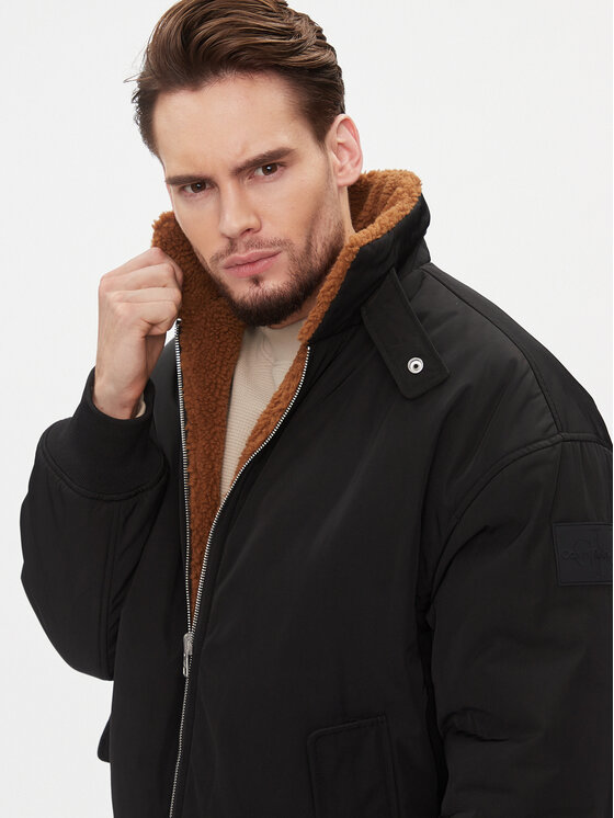 Calvin Klein Jeans Calvin Klein Jeans Яке бомбър J30J324123 Кафяв Oversize