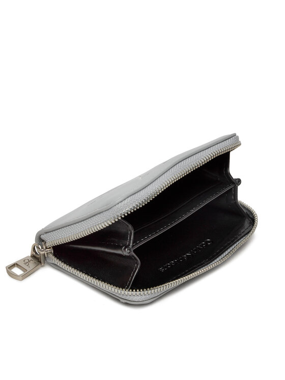 Calvin Klein Jeans Calvin Klein Jeans Peňaženka Sculpted Med Zip Around Mono K60K612255 Sivá
