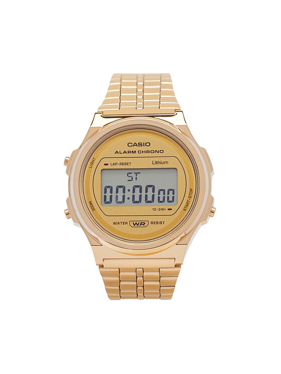 Casio Casio Hodinky A171WEG-9AEF Zlatá