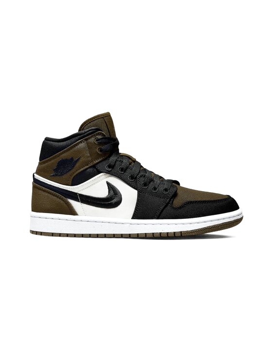 Nike Nike Sneakersy Air Jordan 1 Mid Light Olive Hnědá