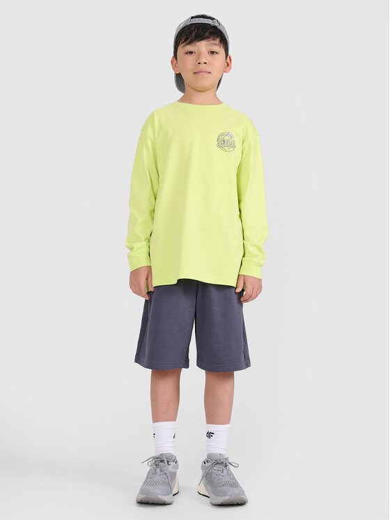 4F 4F Longsleeve 4FJWSS25TLONM435-45S Verde Oversize