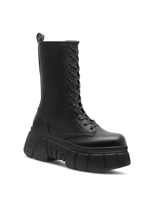 DeeZee DeeZee Schnürschuhe H1937-20 Schwarz