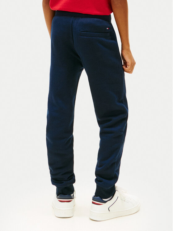 Tommy Hilfiger Tommy Hilfiger Melegítő alsó Monotype Print KB0KB10167 D Sötétkék Regular Fit