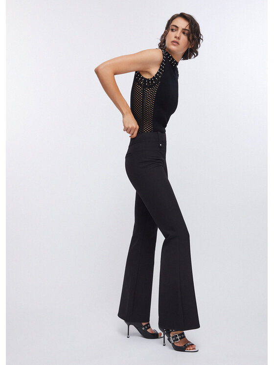 Liu Jo Liu Jo Sweter PA6027MS99E22222 Czarny Slim Fit