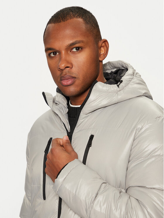 Brave Soul Brave Soul Зимно яке MJK-HELMSHORE Сив Regular Fit
