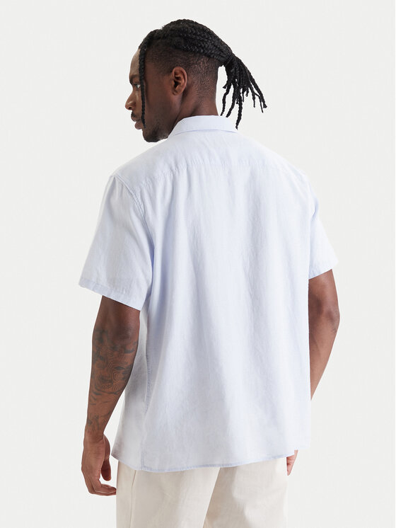Calvin Klein Calvin Klein Košile LV04LF137G Fialová Relaxed Fit