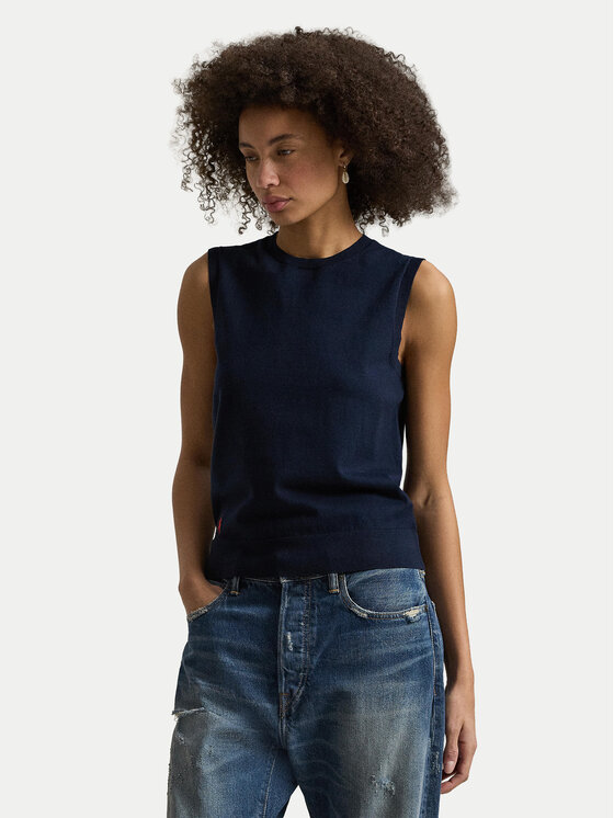 Polo Ralph Lauren Top 211972111500 Bleumarin Regular Fit
