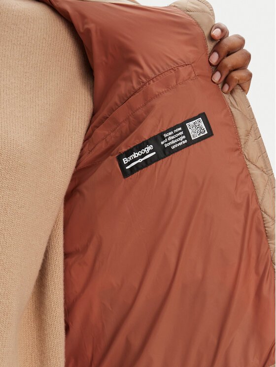 Bomboogie Bomboogie Daunenjacke GW 6012 T DLC3 Beige Regular Fit
