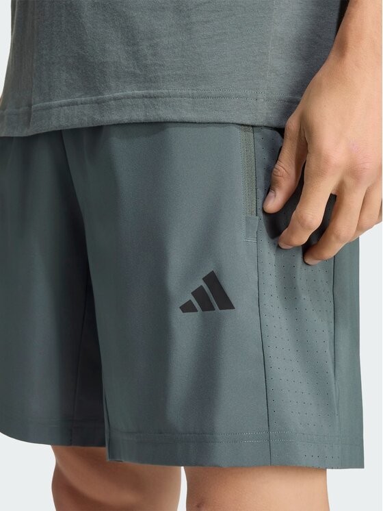adidas adidas Szorty sportowe 158827 Szary Regular Fit