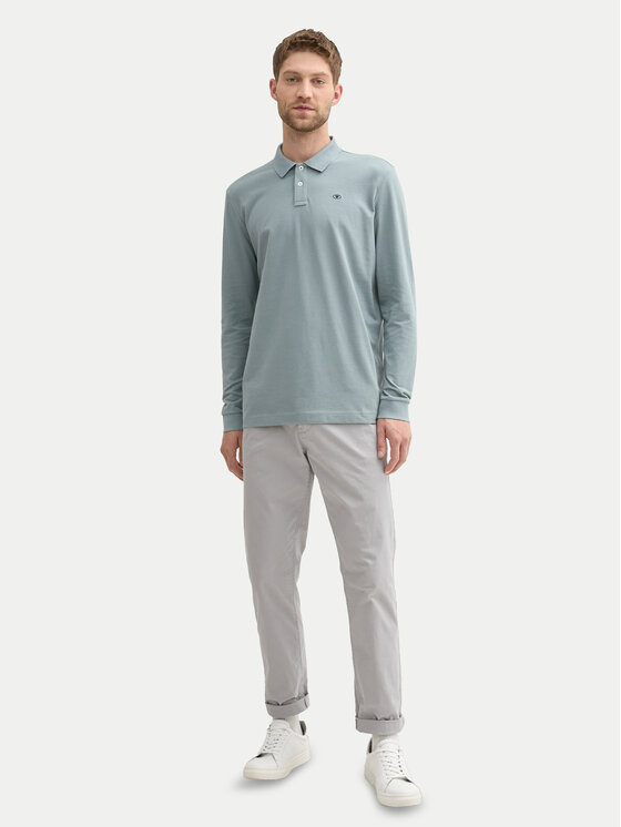 Tom Tailor Tom Tailor Polo 1043278 Zelena Regular Fit
