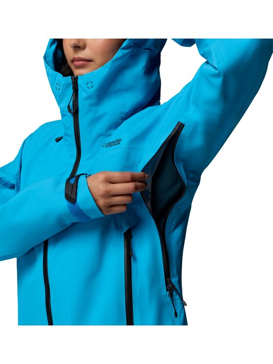 Columbia Columbia Kurtka outdoor 215441 Niebieski Regular Fit