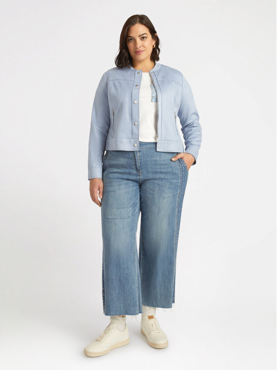 Fiorella Rubino Fiorella Rubino Jeans P552T004707N004 Turchese Cropp Fit