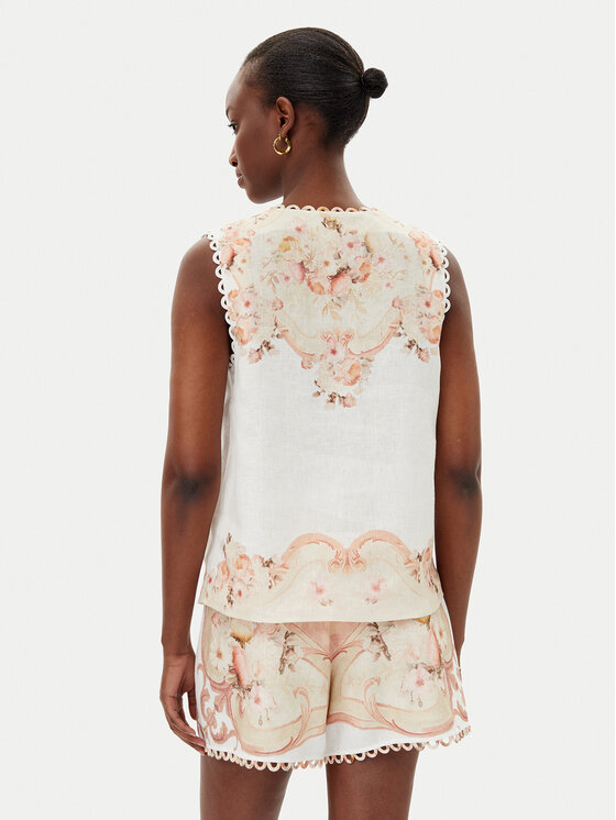 TWINSET TWINSET Μπλουζάκι 251TT2442 Μπεζ Regular Fit
