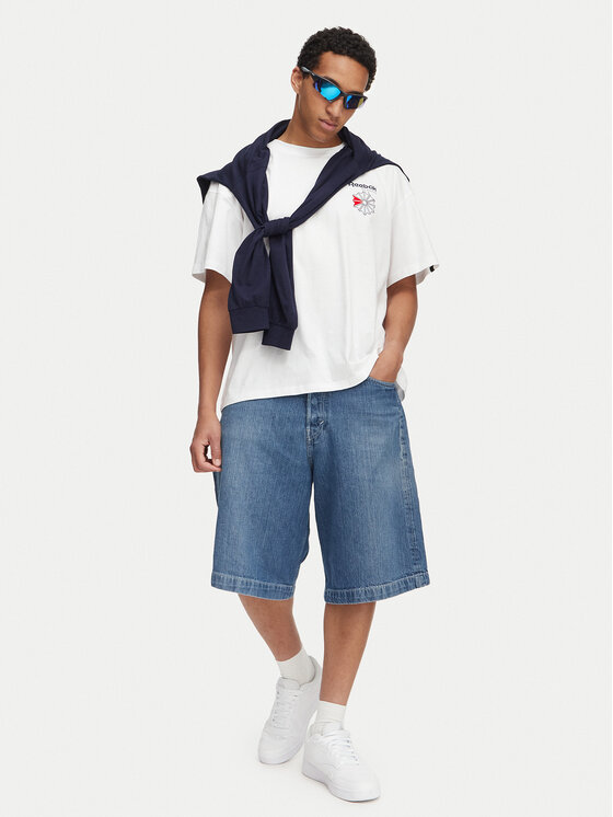 Reebok Reebok T-Shirt RK25735CCM Bílá Regular Fit