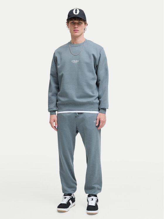 Jack & Jones Jack & Jones Spodnie dresowe Kane Soho 12278943 Niebieski Regular Fit
