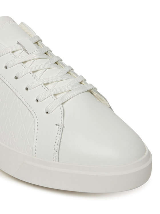 Calvin Klein Calvin Klein Tenisice Low Pro Cups Lace Up Lth Aop HW0HW02817 Bijela