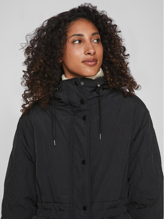 Vila Vila Übergangsmantel Vipura 14088065 Schwarz Regular Fit
