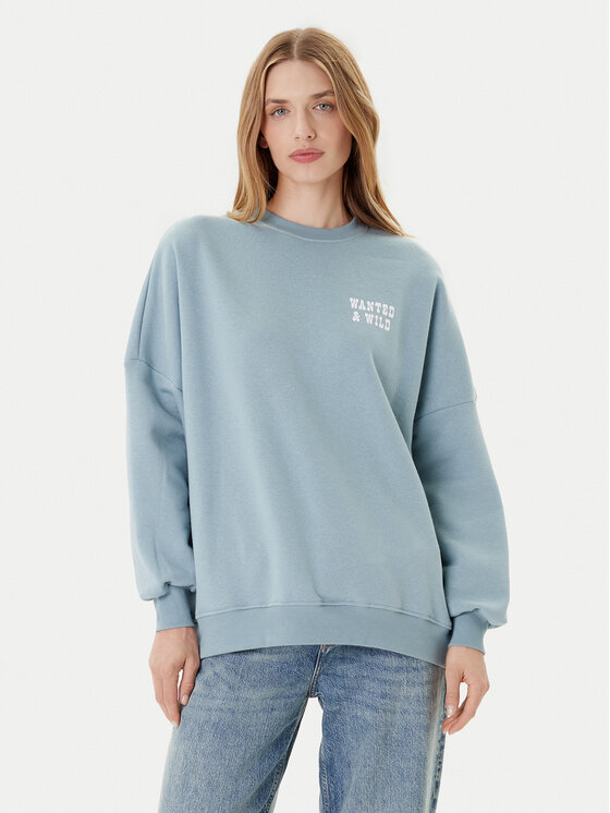 ONLY ONLY Felpa Stina 15357086 Celeste Regular Fit