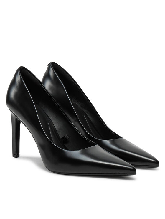 Calvin Klein Calvin Klein Čevlji z visoko peto Heel Pump 90 - Brush L HW0HW02263 Črna
