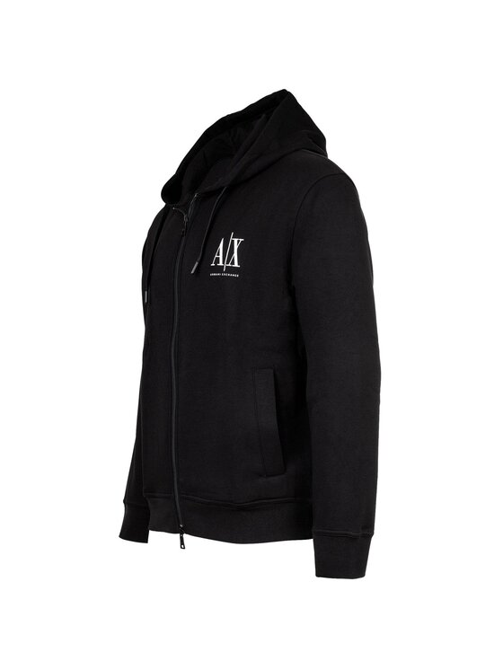 Armani Exchange Armani Exchange Kardigan 28486 Czarny Casual Fit
