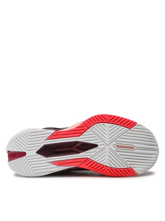 Wilson Wilson Čevlji za tenis Rush Pro 4.0 W WRS330680 Bordo rdeča
