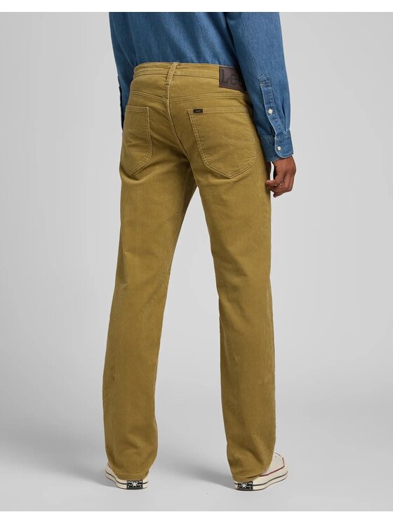 Lee Lee Jeans DAREN ZIP FLY Marrone Straight Fit