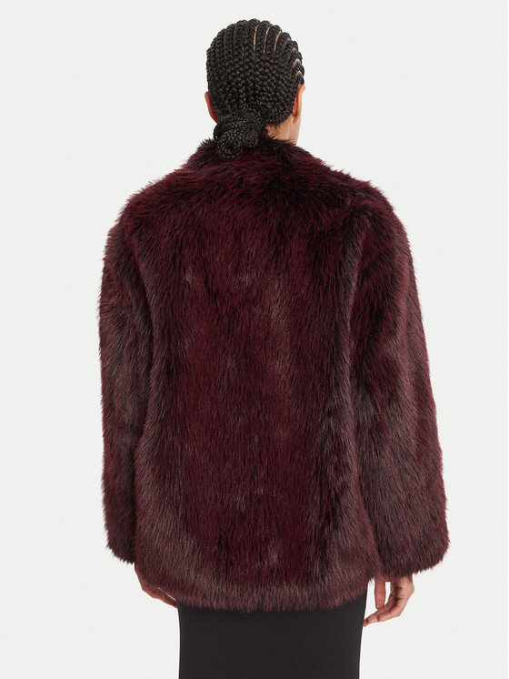 Patrizia Pepe Patrizia Pepe Krzno 8O0197 E072 Bordo rdeča Regular Fit