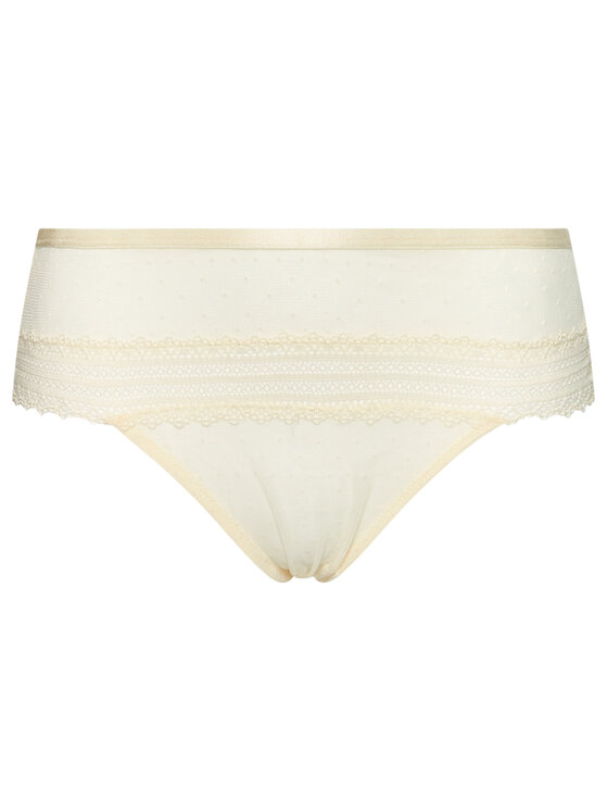 Triumph Triumph Figi klasyczne z wysokim stanem Tempting Tulle Maxi 10205457 Żółty