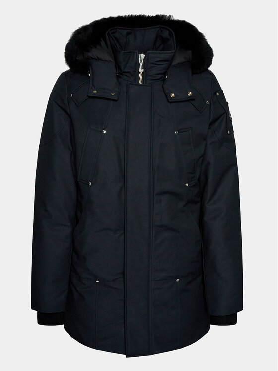 Moose Knuckles Moose Knuckles Vatovaná bunda Original Stirling M32MP261S Tmavomodrá Regular Fit