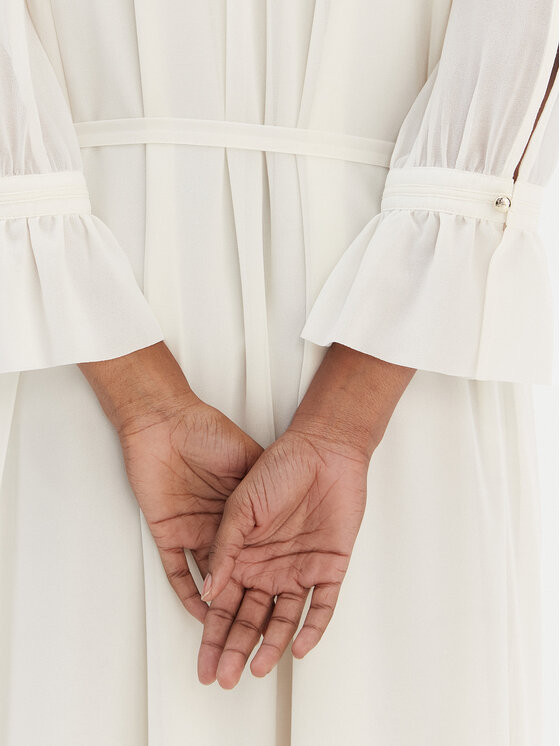 JOOP! JOOP! Повсякденна сукня Dinah2 30100718 Écru Regular Fit