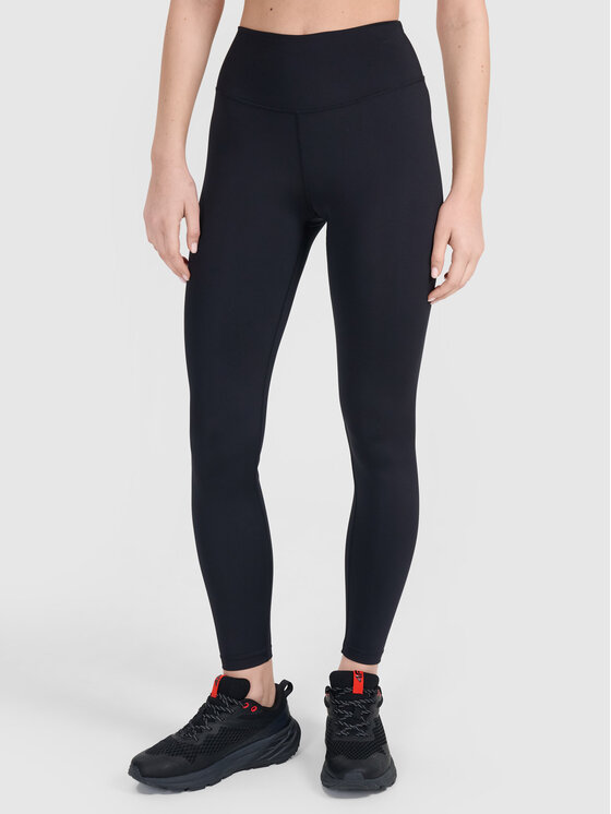4F 4F Legginsy MULTI ACTIVE Czarny Slim Fit