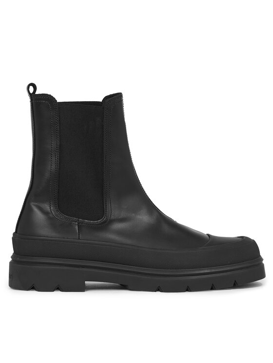Ghete Jodhpur Calvin Klein Chelsea Boot High HM0HM01215 Negru