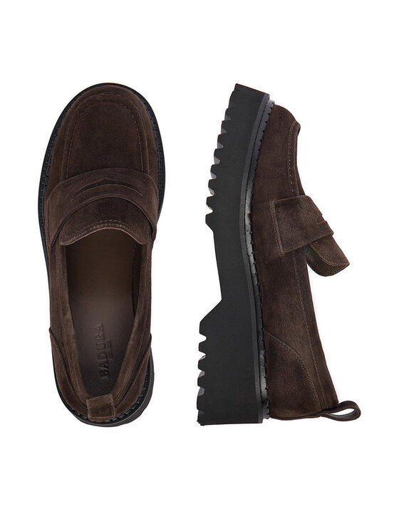 Badura Badura Loafers EO-ARYA-LT017-1 Hnedá