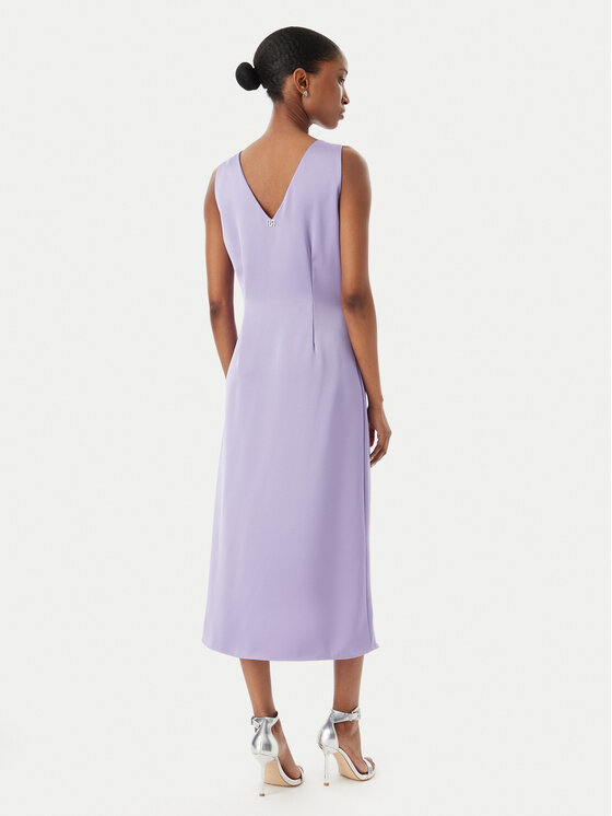 Rinascimento Rinascimento Kokteilinė suknelė CFC0122928003 Violetinė Regular Fit