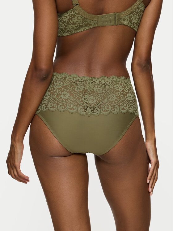 Triumph Triumph Mutande classiche a vita alta Amourette 10210675 Verde