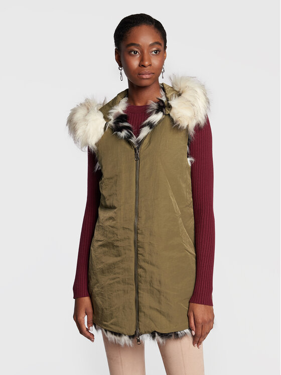 Guess Guess Parka Lena W2BL32 WEWG0 Grün Regular Fit