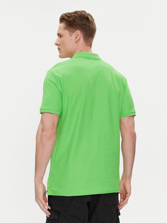Brave Soul Brave Soul Polo MPS-149IMAIB Zelena Straight Fit