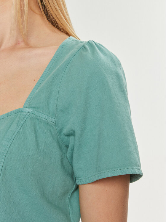 Levi's® Levi's® Bluse Pascale A7332-0005 Grün Regular Fit