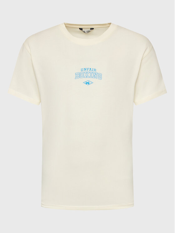 unfair athletics t-shirt unfr23-007 beige regular fit