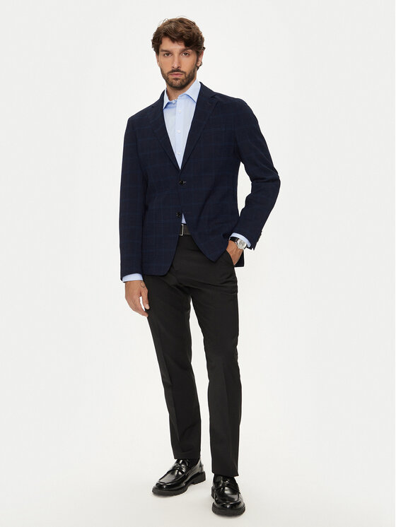 BOSS Boss Піджак C-Hanry-233 50521630 Cиній Slim Fit