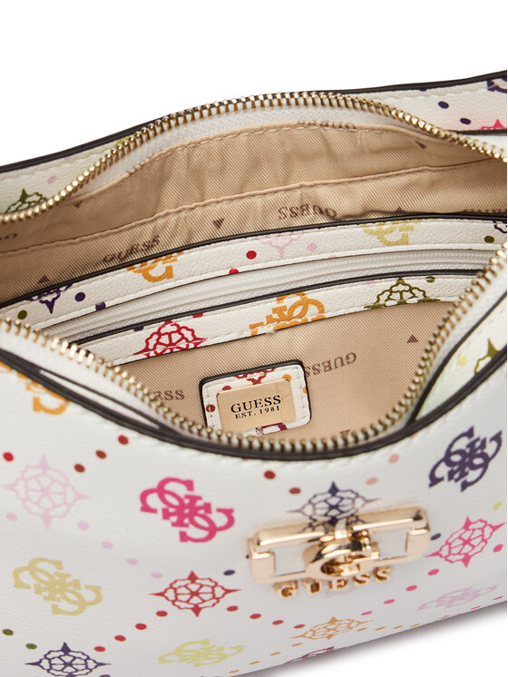 Guess Guess Kabelka Emelie Logo HWGM99 28180 Bílá