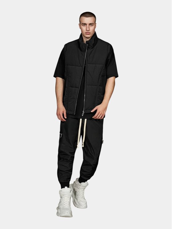 MADE BY SOCIETY MADE BY SOCIETY Kurtka anorak After Dark - V16832 Czarny Basic Fit