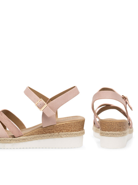 Clara Barson Clara Barson Espadryle WYL0510-04 Różowy