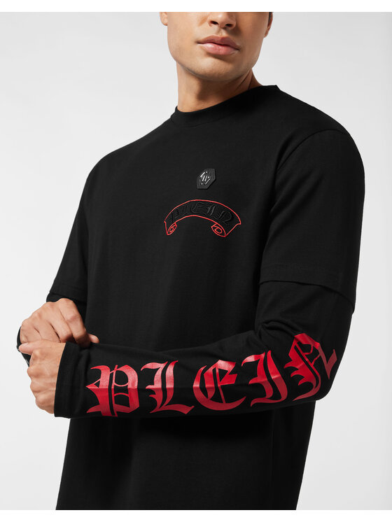 PHILIPP PLEIN PHILIPP PLEIN T-Shirt 26203 Czarny Regular Fit