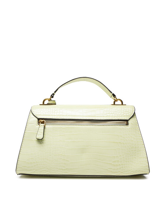 Guess Guess Ročna torba Enisa Top Handle Flap HWCA84 21200 Zelena