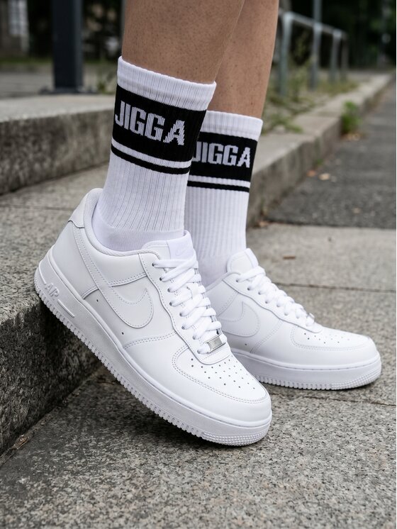 Jigga Wear Jigga Wear Skarpety długie 110307 Biały