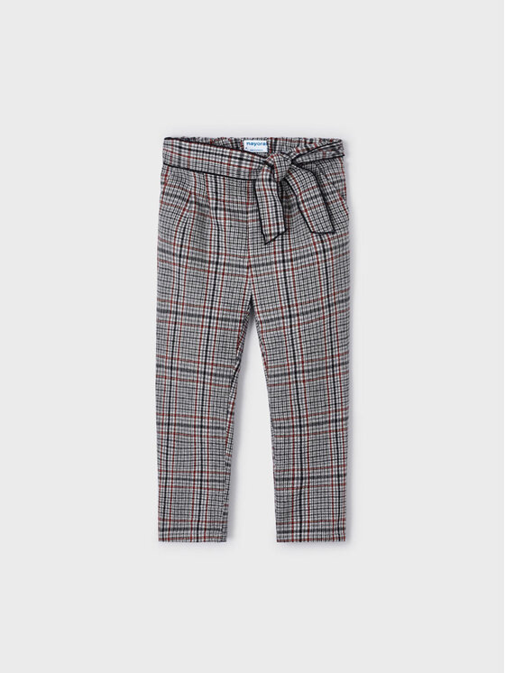 Mayoral Bavlnené nohavice 4.506 Sivá Regular Fit