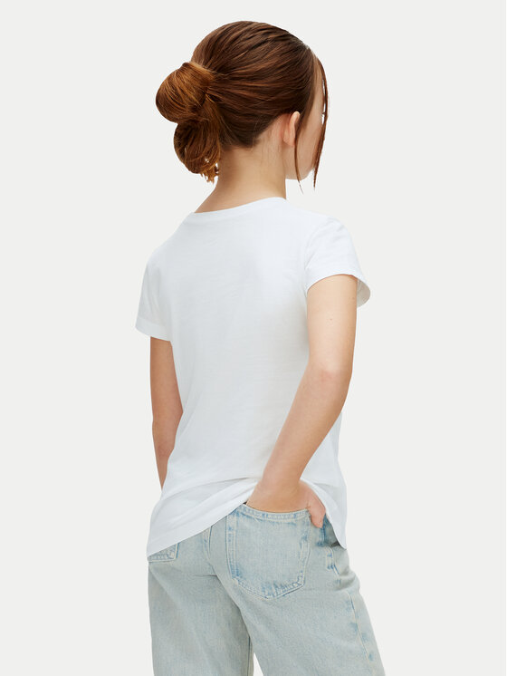Calvin Klein Jeans Calvin Klein Jeans T-Shirt LVCKSJA17G Bílá Regular Fit
