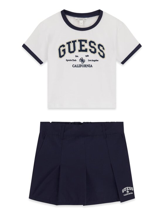 Guess Kids Guess Kids Τοπ 181321 Λευκό Classic Fit