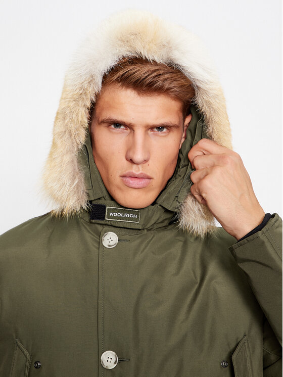 Woolrich Woolrich Daunenjacke Arctic CFWOOU0482MRUT0001 Grün Regular Fit